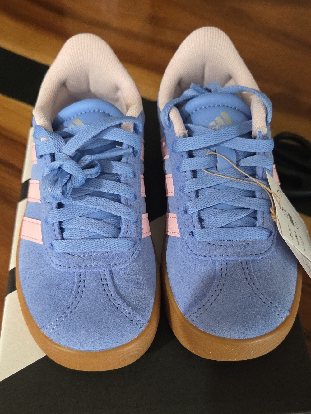 Adidas VL Court Suede Size 10 1/2 kids NWT - Picture 2 of 8